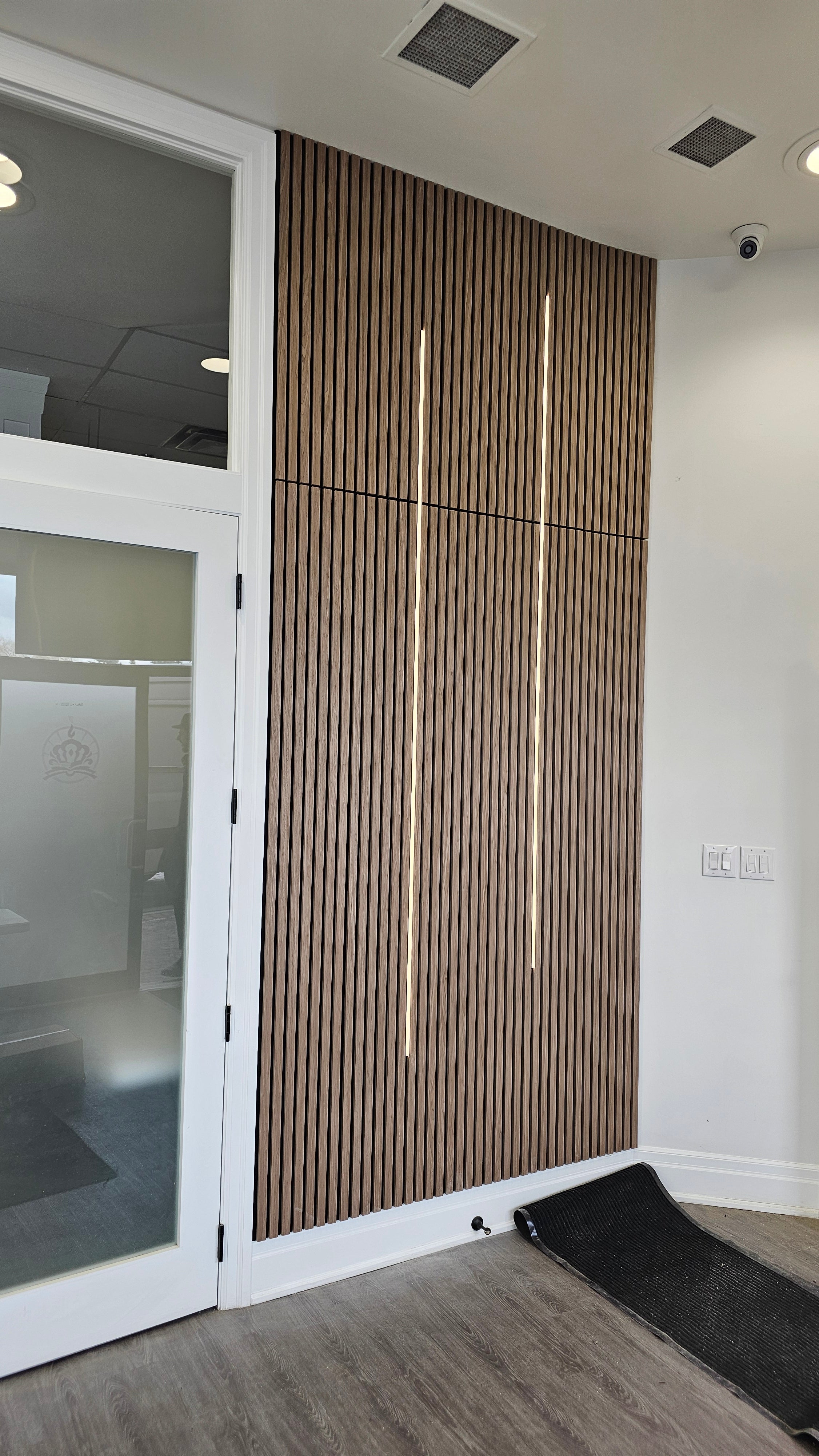 LED light strip Grille Insert Recessed