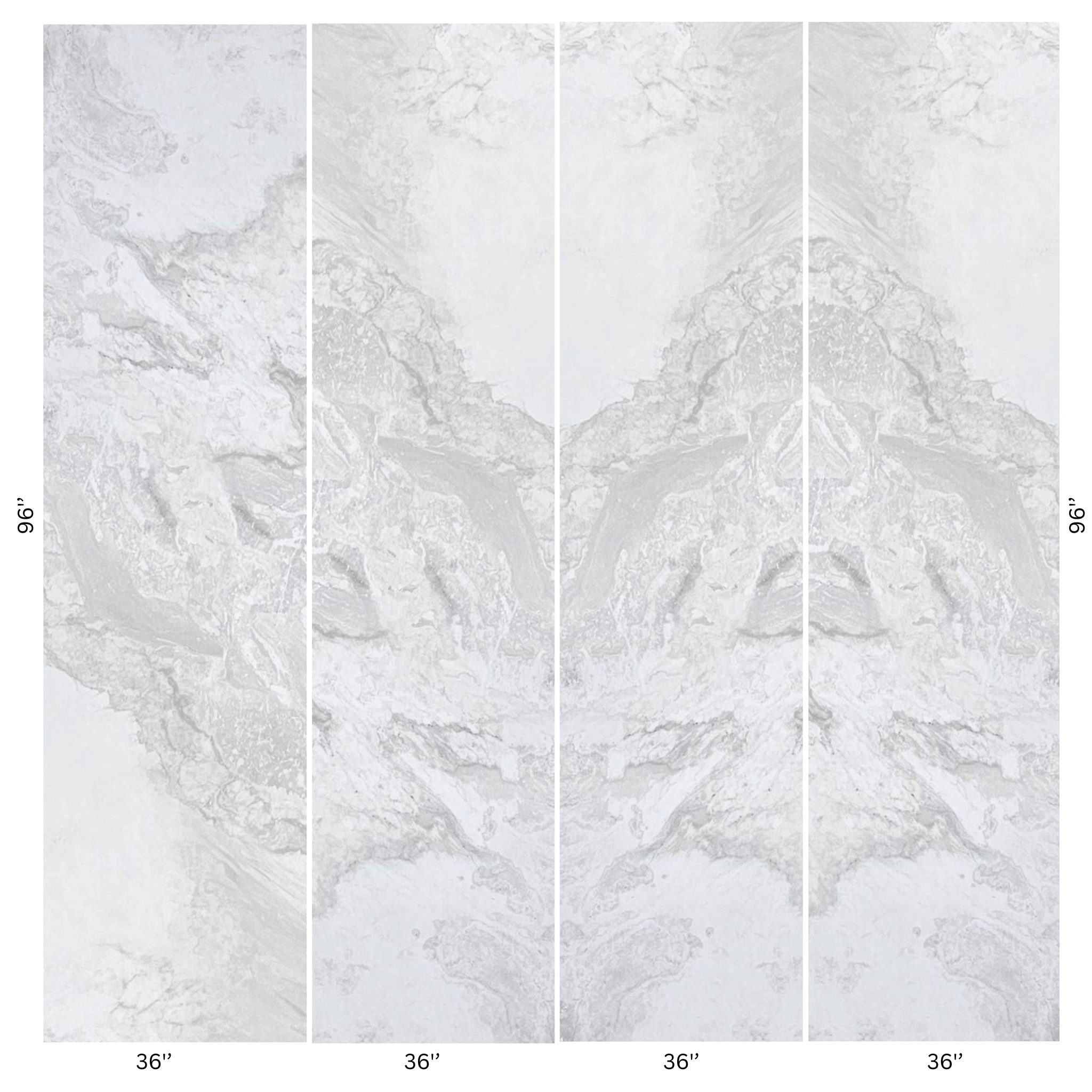 Flexstone Shower Set - Andorra Ice