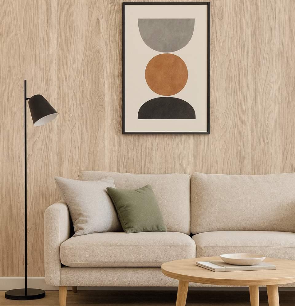 Natural Walnut Flat Cut - Chipboard