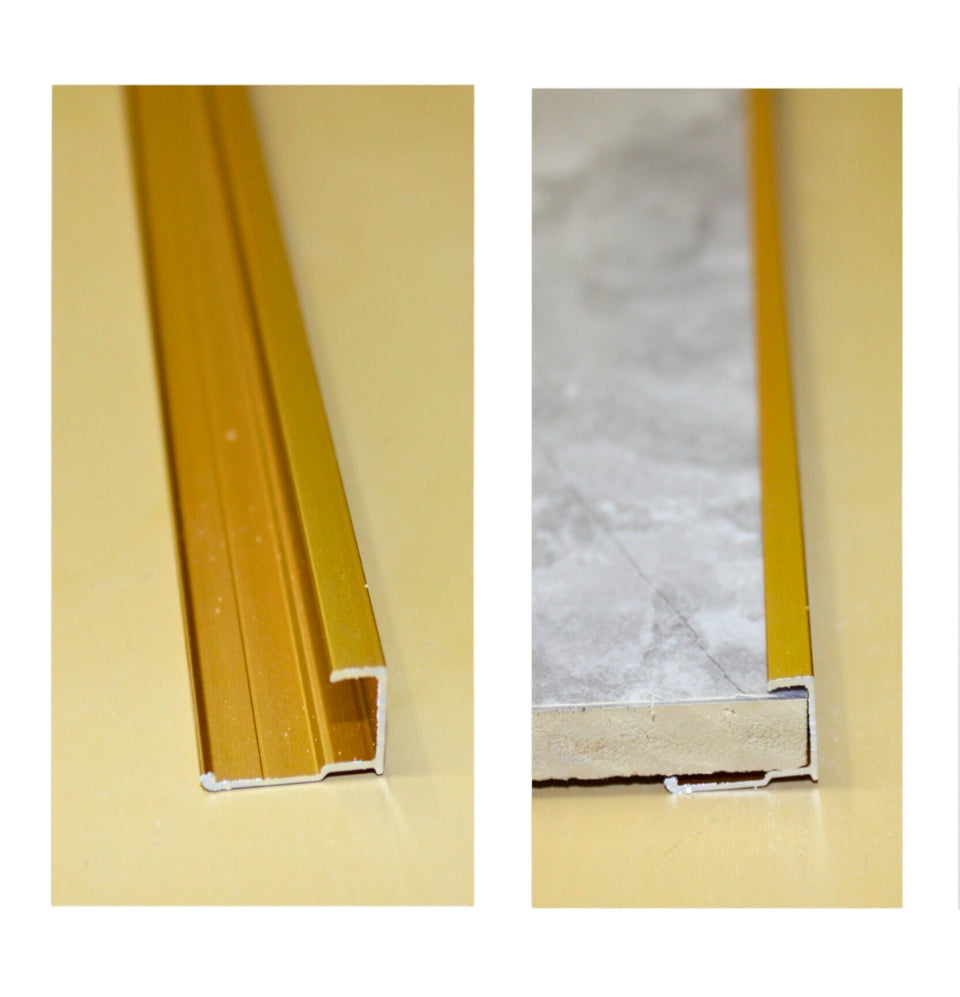 End J Trim - Gold