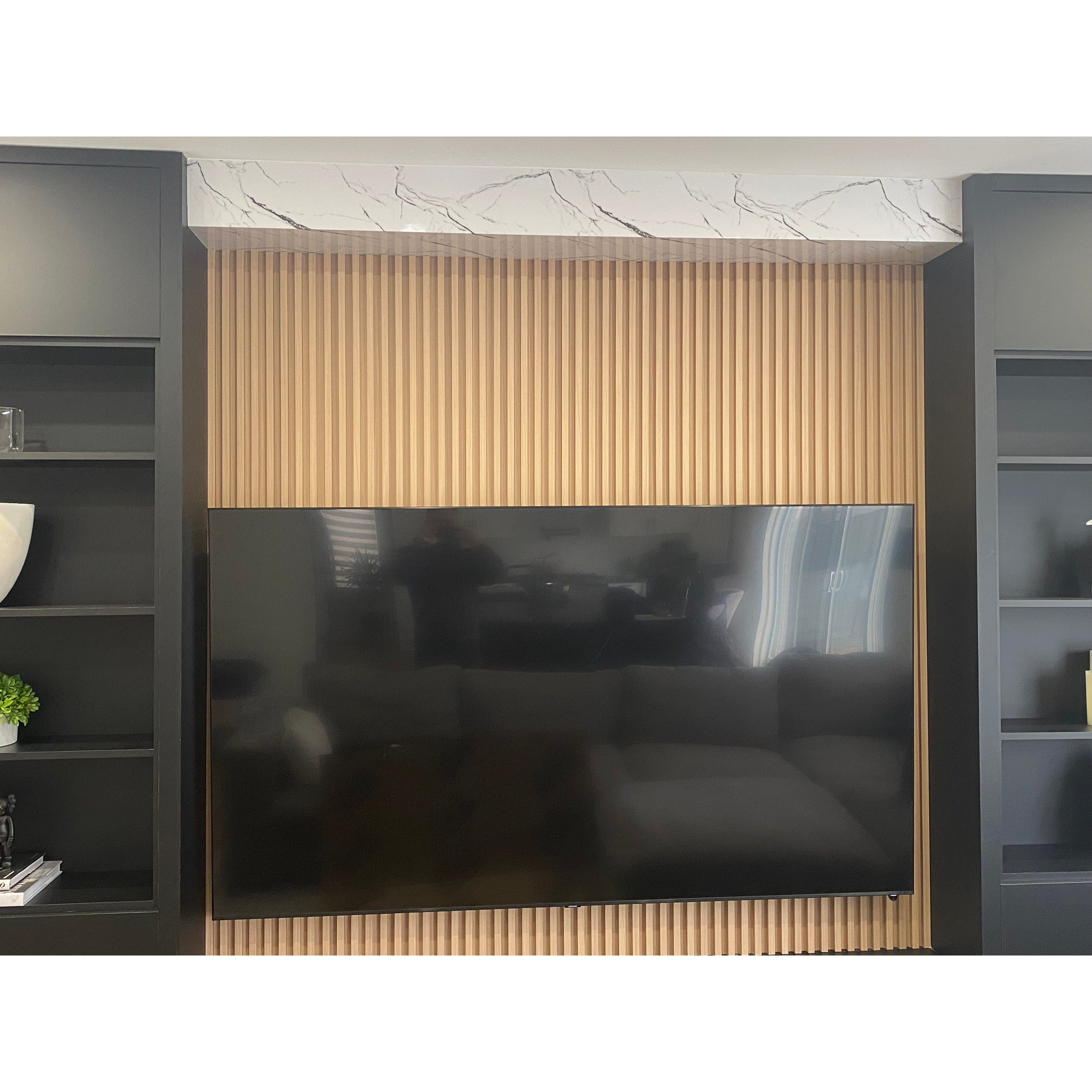 WPC Fluted Panels - Light Oak