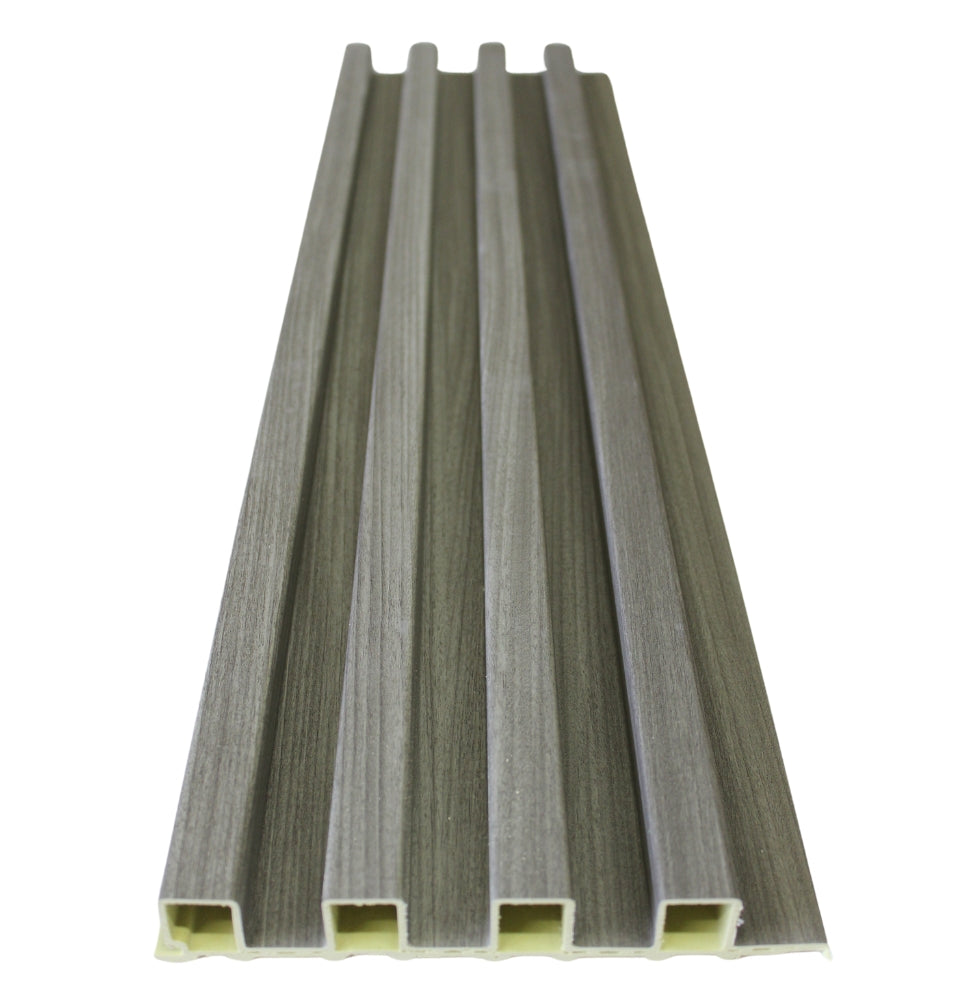 WPC Fluted Panels - Light Grey