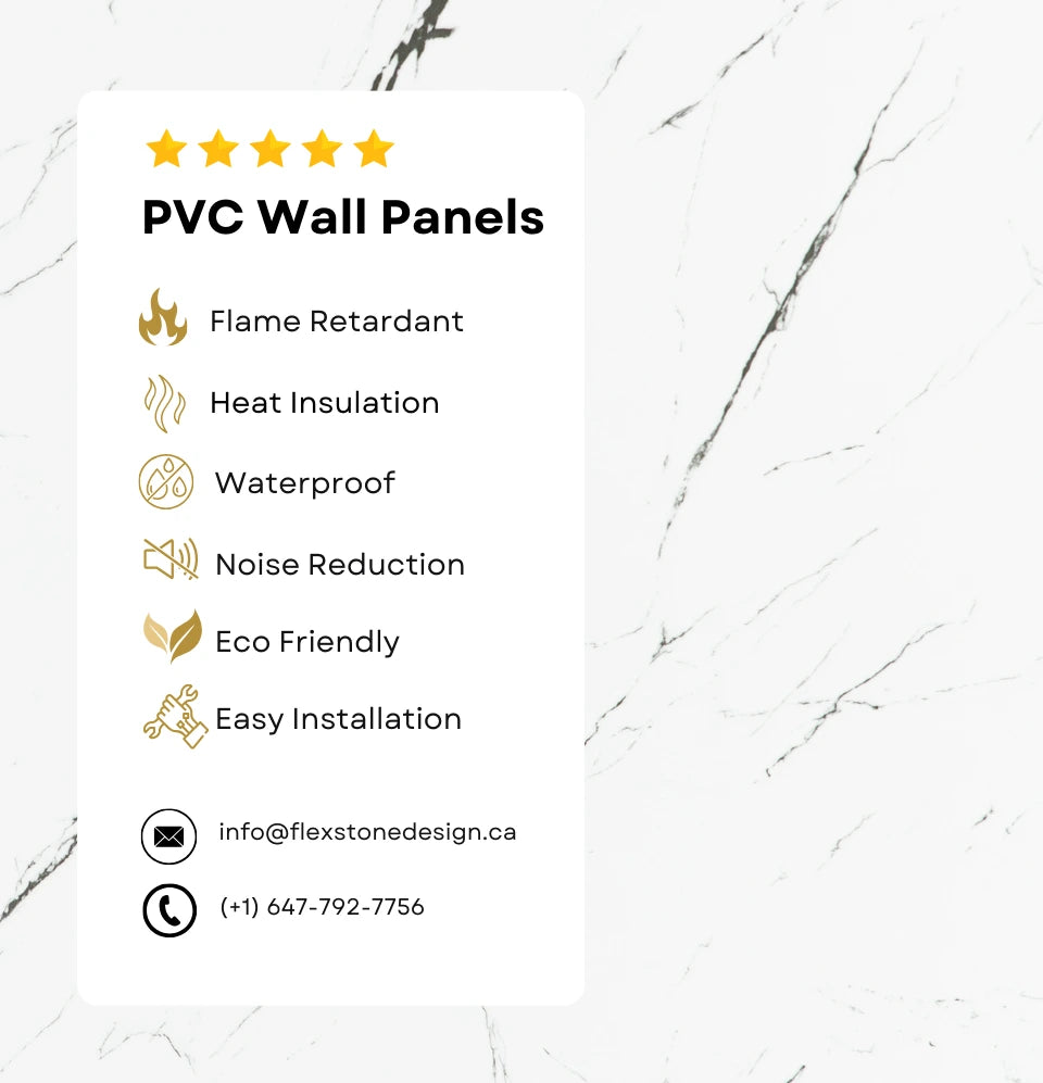 PVC Wall Panel | Modern White