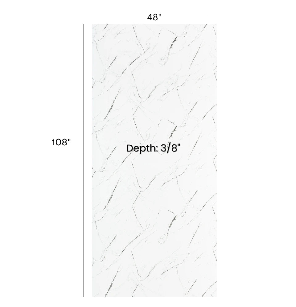 PVC Wall Panel | Modern White