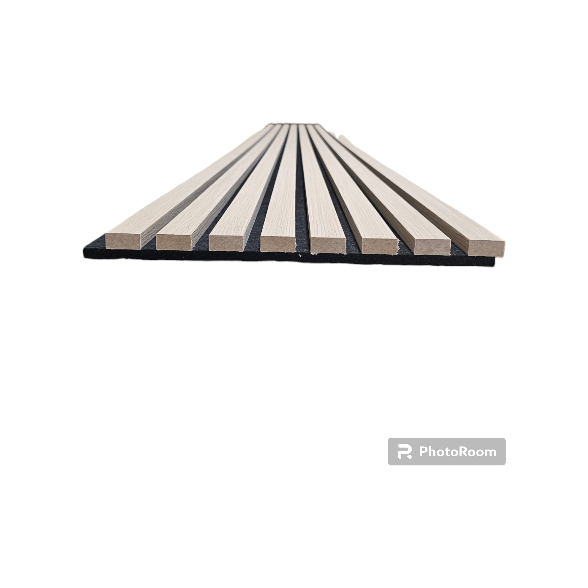 Acoustic wall panel light oak