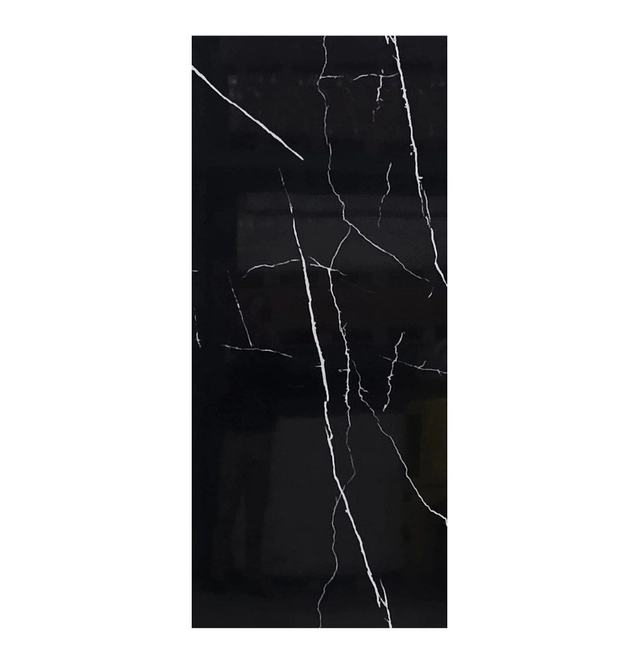 PVC Wall Panel – Black Marble