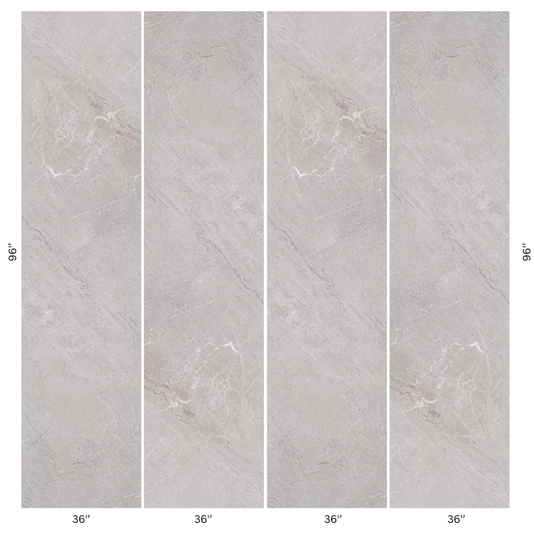 Flexstone Shower Set - Oslo Stone