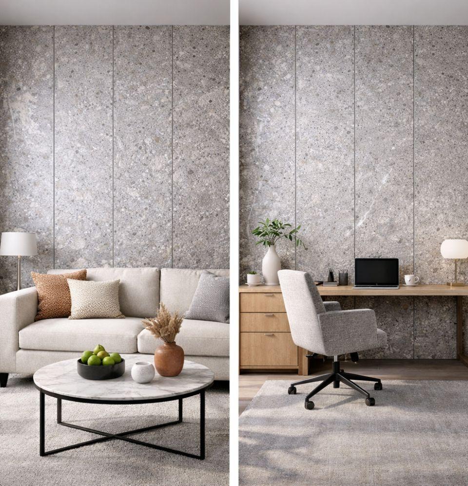 Berlin Rock SPC Wall Panel | European Collection | [ Matte Finish ]