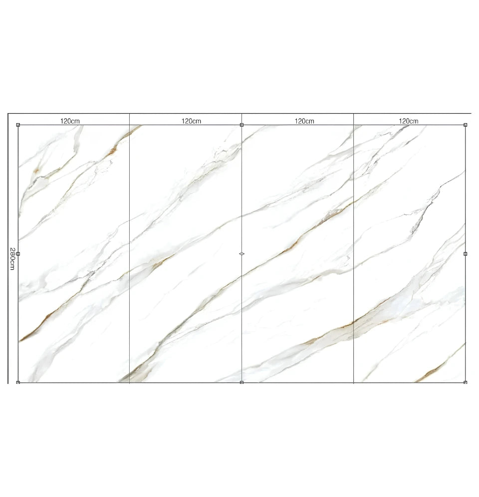 Calacatta Gold Book Match dimensions