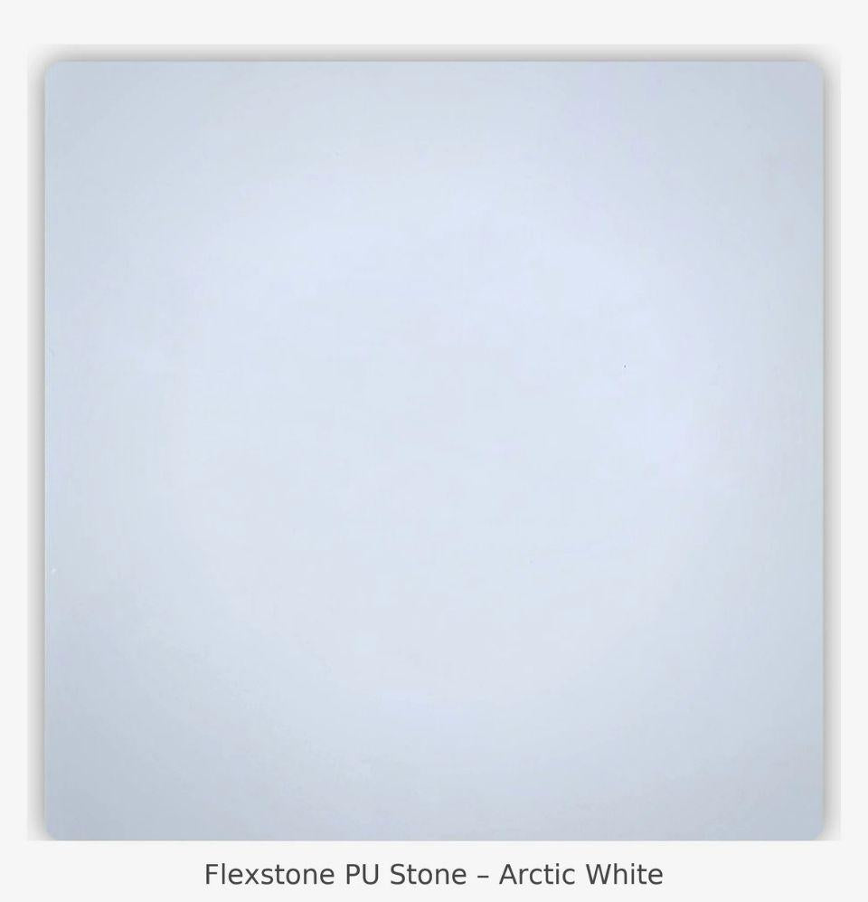 Flexstone PVC Panel - Arctic White
