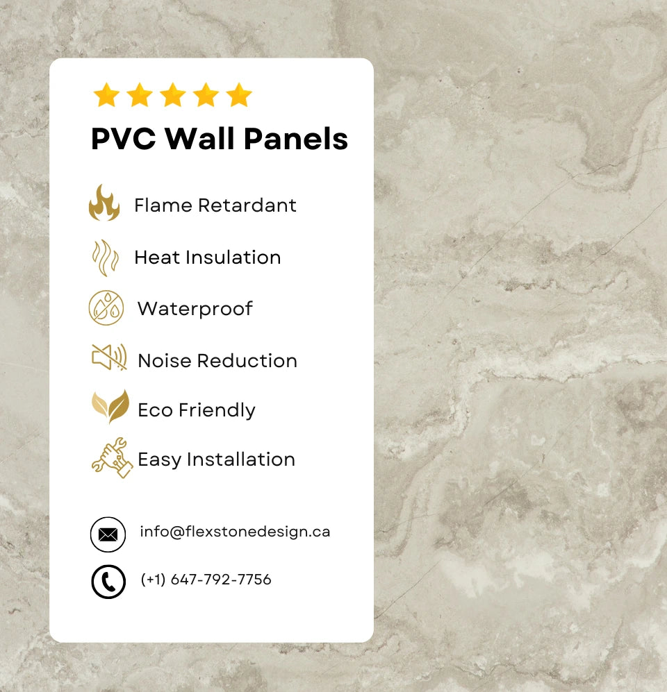 PVC Wall Panel | Silver Grey