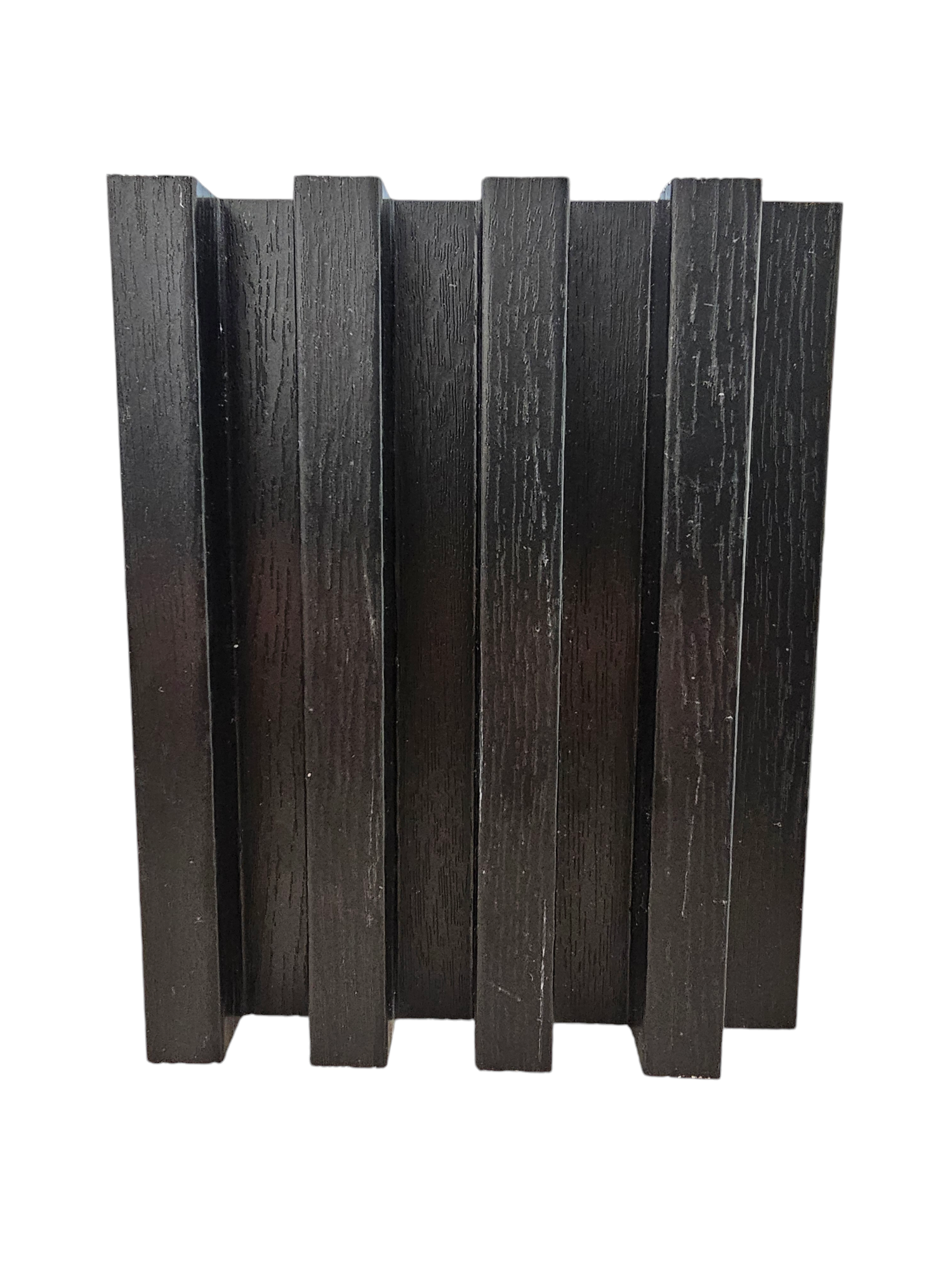 WPC Fluted Panels, Black