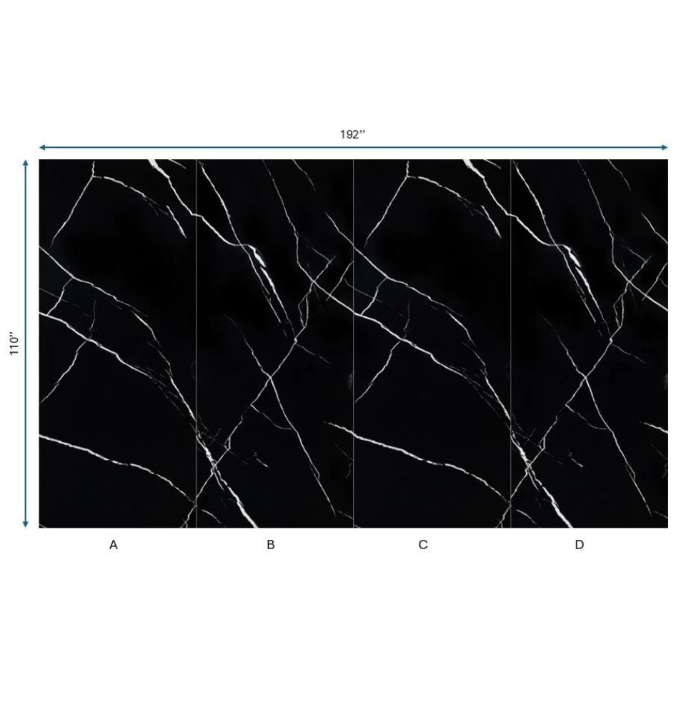 Black Marble Continuous Pattern